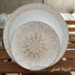سرویس آرکوپال 26 پارچه طرح آدرینا عسلی برند آیرا اپال (کارخانه مقصود)