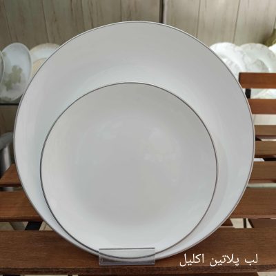 سرویس آرکوپال 26 پارچه طرح لب نقره قالب گرد برند آیرا اپال (کارخانه مقصود)